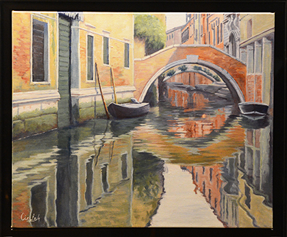 Un pont de Venise, par Pascal Cieslak.