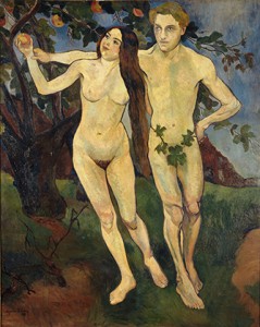 Suzanne VALADON, Adam et Eve, 1909, Huile sur toile, (Centre Pompidou – Musée national d’art moderne, © Centre Pompidou MNAM-CCI, Dist. RMN-GP/Jacqueline Hyde) 