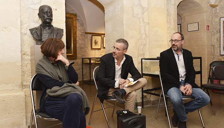 Pascale Robert-Diard, Emmanuel Pierrat et Jean-Philippe Deniau