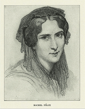 Portrait de Rachel (nypl. digitalcollections)