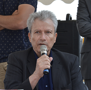 Table ronde sur la géopolitique et le tourisme animée par Jean-Michel Hoerner ancien président de l'Université de Perpignan Via Domitia.