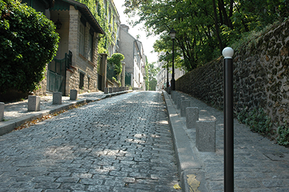 Rue Cortot aujourd'hui