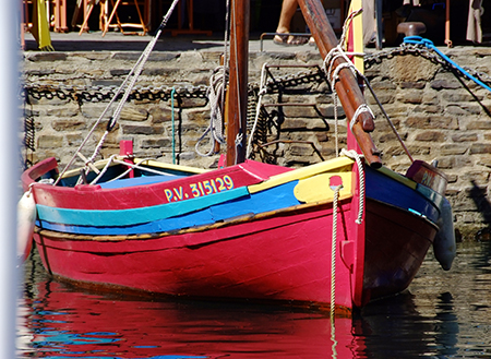 Une barque catalane