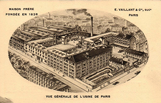 Une usine parisienne du 19e siècle.