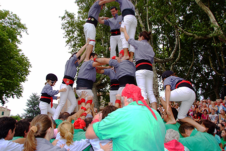 les Castells, les pyramides humaines